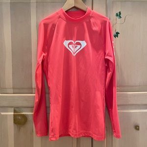 Roxy Girl, used once rash guard.
